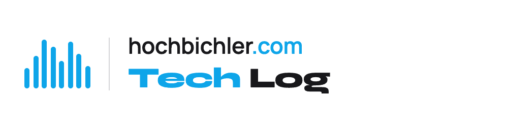 hochbichler.com - Tech Log